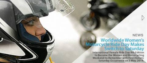 International Female Ride Day announcement!